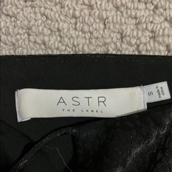 Astr Black Ruched Ruffled Mini Dress - Picture 5 of 5